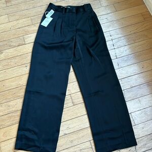 Aritzia satin slacks